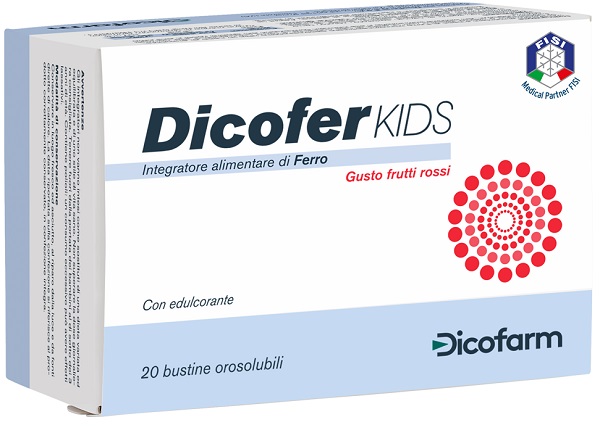 DICOFER KIDS 20 BUSTINE OROSOLUBILI - farmaciabianca.it
