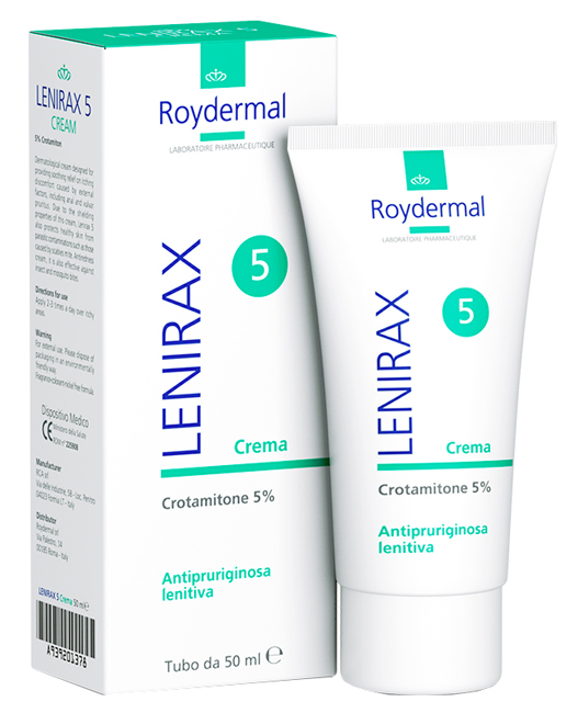 LENIRAX 5 CREMA DERMATOLOGICA CROTAMITONE 5% 50 ML - farmaciabianca.it