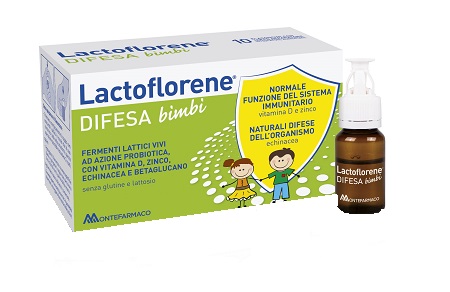 LACTOFLORENE DIFESA BAMBINI 10 FLACONI 100 ML - farmaciabianca.it
