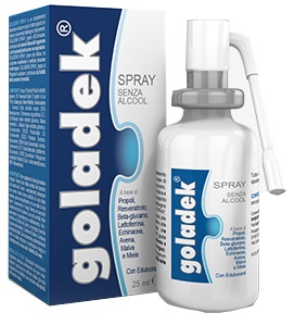 GOLADEK SPRAY NO ALCOOL 25 ML - farmaciabianca.it