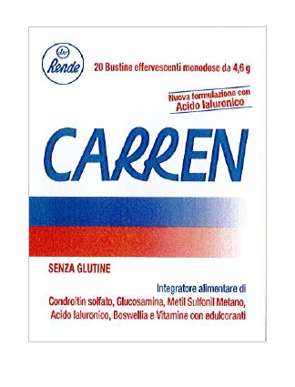 CARREN 20 BUSTINE EFFERVESCENTI MONODOSE DA 4,6 G L'UNA - farmaciabianca.it