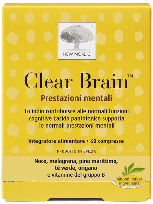 CLEAR BRAIN 60 COMPRESSE - farmaciabianca.it