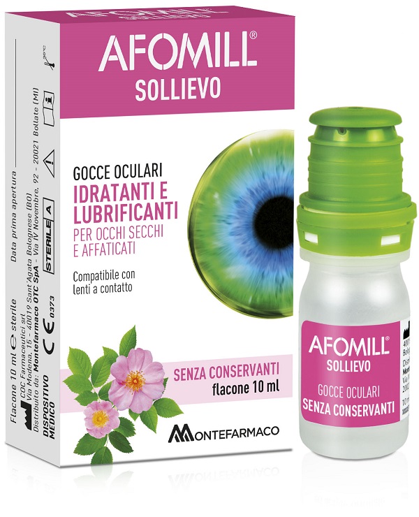 AFOMILL SOLLIEVO GOCCE OCULARI SOLLIEVO OCCHI 10 ML - farmaciabianca.it
