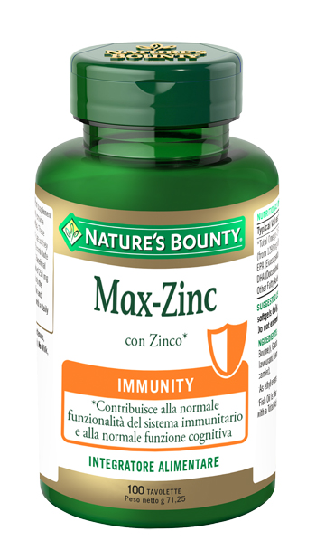 MAX ZINC 100 TAVOLETTE - farmaciabianca.it