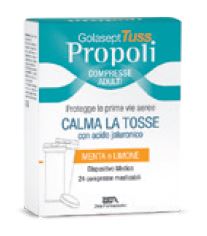 GOLASEPT TUSS PROPOLI CPR TOSSE DISPOSITIVO MEDICO COMPRESSE MASTICABILI ALLA PROPOLI IN ASTUCCIO - farmaciabianca.it