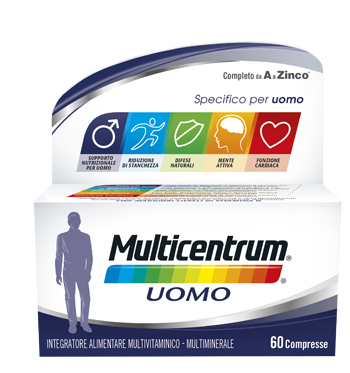 MULTICENTRUM UOMO 60 COMPRESSE - farmaciabianca.it