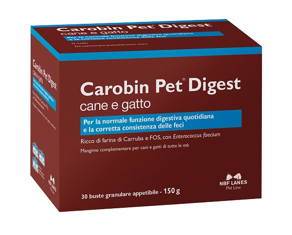 CAROBIN PET DIGEST GRANULARE 30 BUSTE DA 5 G - farmaciabianca.it