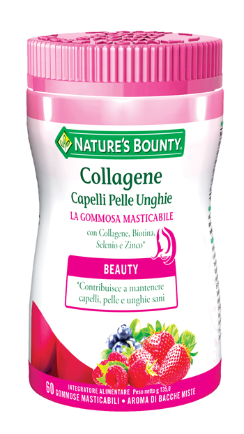 COLLAGENE CAPELLI PELLE UNGHIE 60 GOMMOSE MASTICABILI - farmaciabianca.it