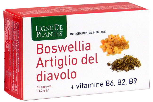 BOSWELLIA ARTIGLIO DIAVOLO VITAMINE B2 B6 B9 60 CAPSULE - farmaciabianca.it
