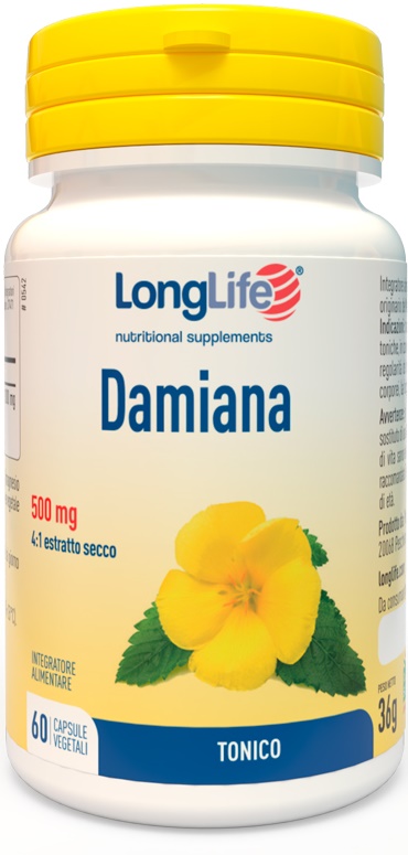 LONGLIFE DAMIANA 60 CAPSULE - farmaciabianca.it