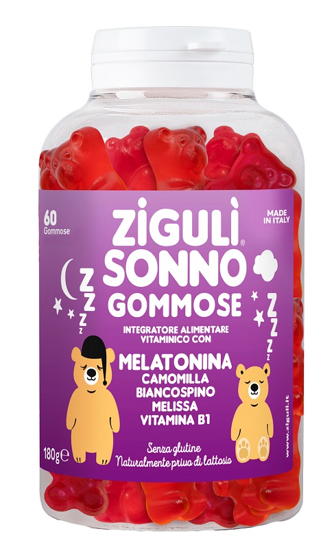 ZIGULI SONNO FRAGOLA 60 GOMMOSE - farmaciabianca.it
