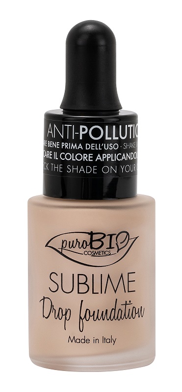PUROBIO COSMETICS SUBLIME DROP FOUNDATION 1 Y 15 ML - farmaciabianca.it