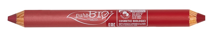 PUROBIO COSMETICS MATITONE DUO DAY/NIGHT PER LABBRA 2 ROSA CORALLO/ROSSO CILIEGIA - farmaciabianca.it