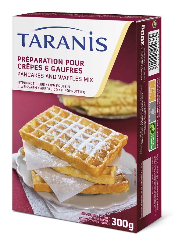 TARANIS PREPARATO PER CREPES E WAFFLES 300 G - farmaciabianca.it