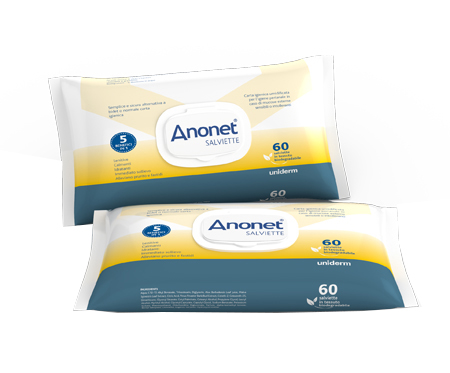 ANONET SALVIETTE 60 PEZZI - farmaciabianca.it