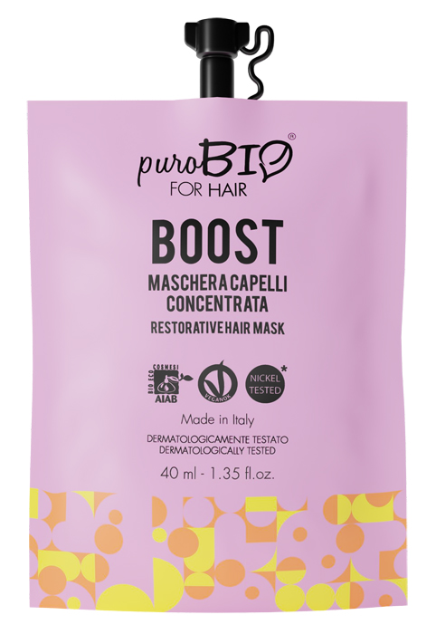 PUROBIO FOR HAIR MASCHERA BOOST 40 ML - farmaciabianca.it