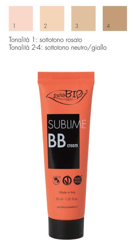 PUROBIO BB CREAM SUBLIME 01 30 ML - farmaciabianca.it