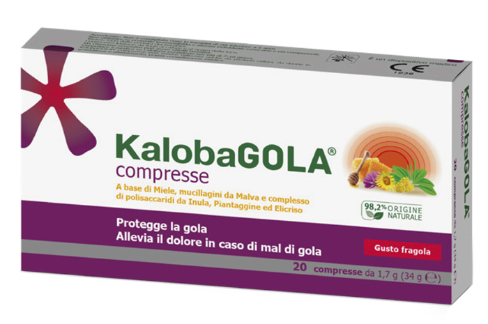 KALOBAGOLA 20 COMPRESSE FRAGOLA - farmaciabianca.it