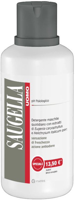 SAUGELLA UOMO DETERGENTE 500 ML TAGLIO PREZZO - farmaciabianca.it