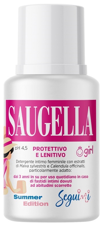 SAUGELLA GIRL PROTETTIVO E LENITIVO DETERGENTE INTIMO 100 ML - farmaciabianca.it