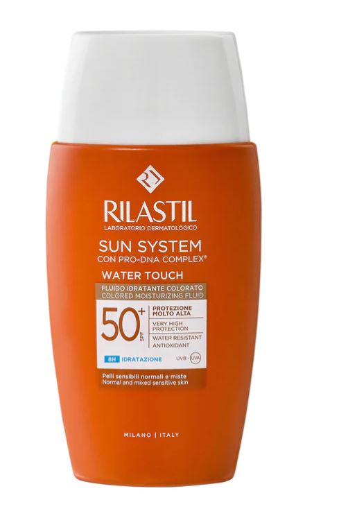 RILASTIL SUN SYSTEM WATER TOUCH COLOR FLUIDO SPF50+ 50 ML - farmaciabianca.it