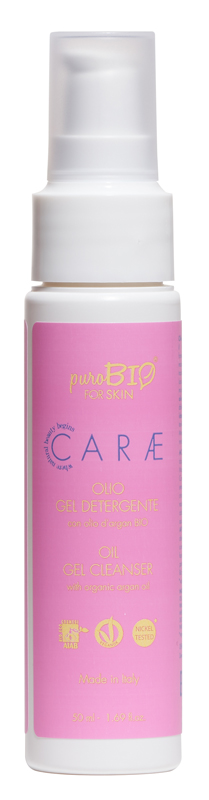 PUROBIO CARAE OLIO GEL DETERGENTE OLIO ARGAN 50 ML - farmaciabianca.it