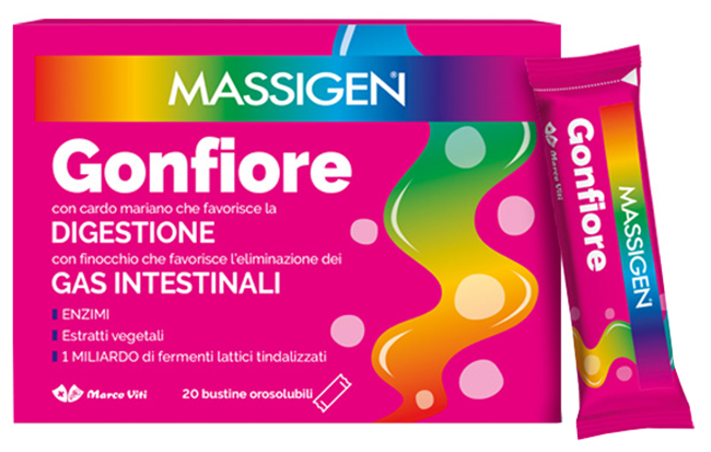 MASSIGEN GONFIORE 20 STICK PACK - farmaciabianca.it