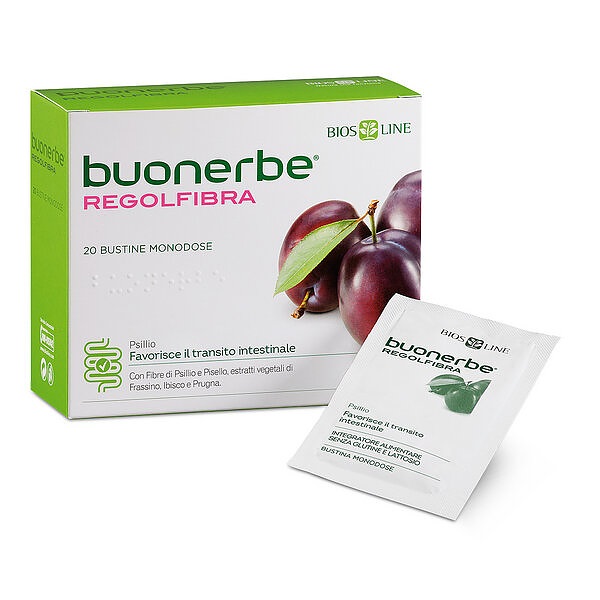BUONERBE REGOLFIBRA 20 BUSTINE 110 G - farmaciabianca.it