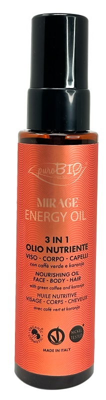 PUROBIO MIRAGE ENERGY OIL 100 ML - farmaciabianca.it