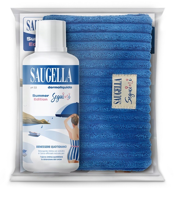 SAUGELLA SEGUIMI BUNDLE DERMOLIQUIDO 500 ML + GADGET POCHETTE - farmaciabianca.it