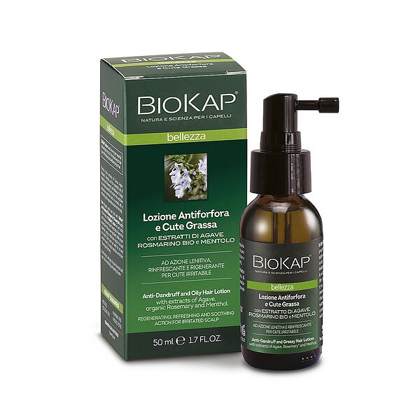 BIOKAP LOZIONE ANTIFORFORA E CUTE GRASSA NF 50 ML - farmaciabianca.it