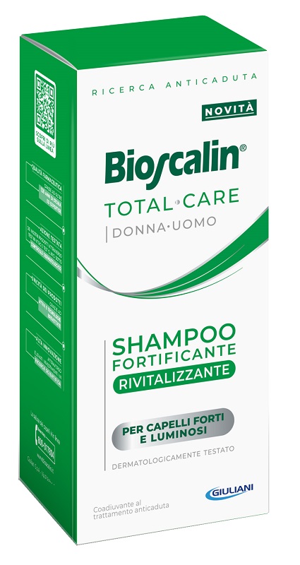 BIOSCALIN TOTAL CARE SHAMPOO FORTIFICANTE RIVITALIZZANTE 200 ML - farmaciabianca.it