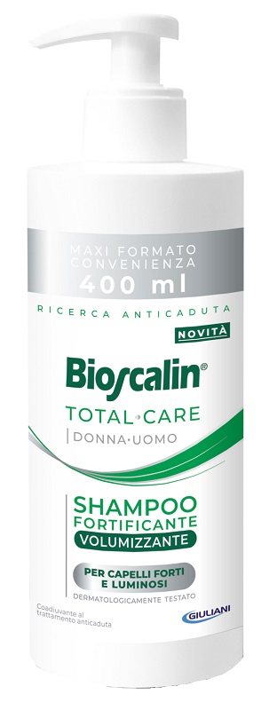 BIOSCALIN TOTAL CARE SHAMPOO FORTIFICANTE VOLUMIZZANTE 400 ML - farmaciabianca.it
