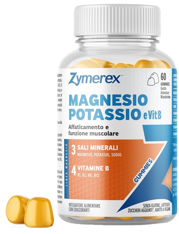 ZYMEREX MAGNESIO POTASSIO E VIT B 60 GUMMIES - farmaciabianca.it