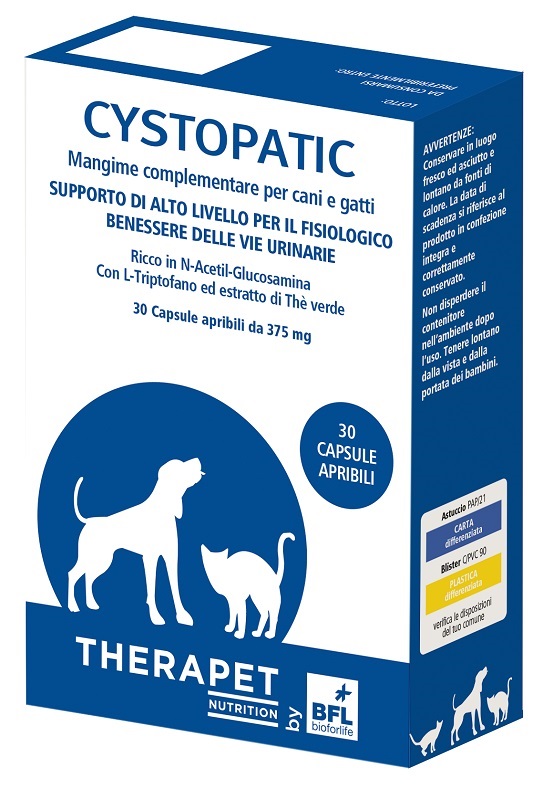 CYSTOPATIC THERAPET 30 CAPSULE - farmaciabianca.it