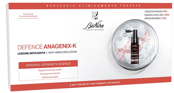 DEFENCE ANAGENIX K LOZIONE ANTI CADUTA 6 FLACONCINI 15 ML - farmaciabianca.it