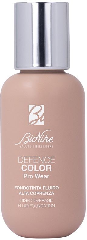 DEFENCE COLOR PRO WEAR FONDOTINTA FLUIDO ALTA COPRENZA N1 IVORY 50 ML - farmaciabianca.it