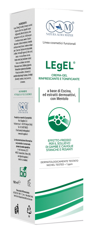 LEGEL CREMA-GEL RIFRESCANTE E TONIFICANTE PER GAMBE 150 ML - farmaciabianca.it