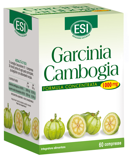 ESI GARCINIA CAMBOGIA 1000 MG 60 COMPRESSE - farmaciabianca.it
