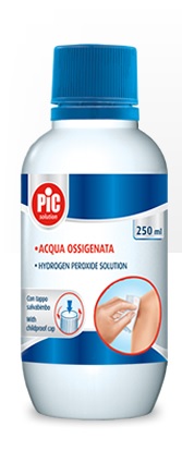 PIC SOLUTION ACQUA OSSIGENATA 10 VOLUMI PEROSSIDO DI IDROGENO 3% 250 ML - farmaciabianca.it