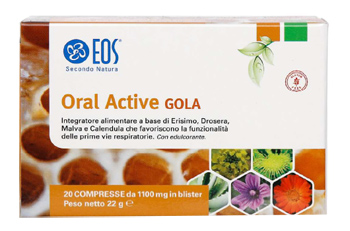 EOS ORAL ACTIVE GOLA 20 COMPRESSE - farmaciabianca.it