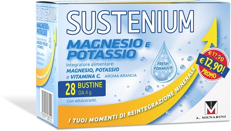 SUSTENIUM MAGNESIO POTASSIO 28 BUSTINE PROMO - farmaciabianca.it