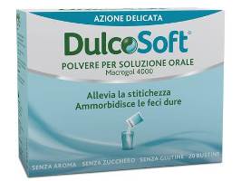 DULCOSOFT POLVERE PER SOLUZIONE ORALE 20 BUSTINE - farmaciabianca.it