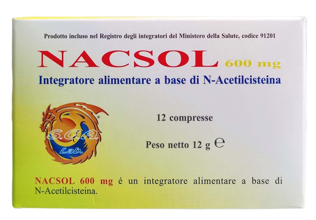 NACSOL 12 COMPRESSE - farmaciabianca.it