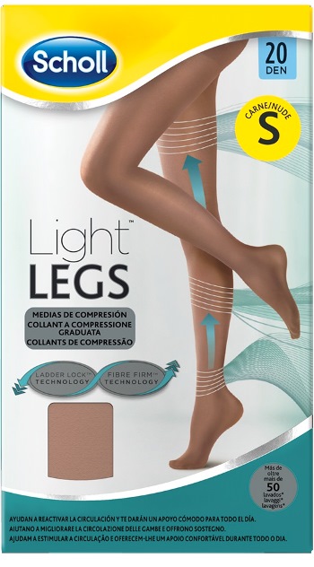 SCHOLL LIGHTLEGS 20 DENARI TAGLIA S COLORE NUDE 1 PAIO - farmaciabianca.it