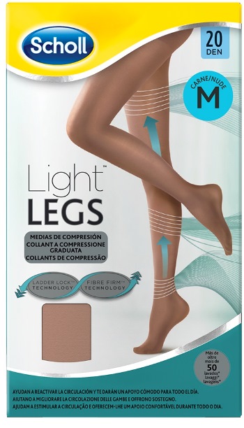 SCHOLL LIGHTLEGS 20 DENARI TAGLIA M COLORE NUDE 1 PAIO - farmaciabianca.it