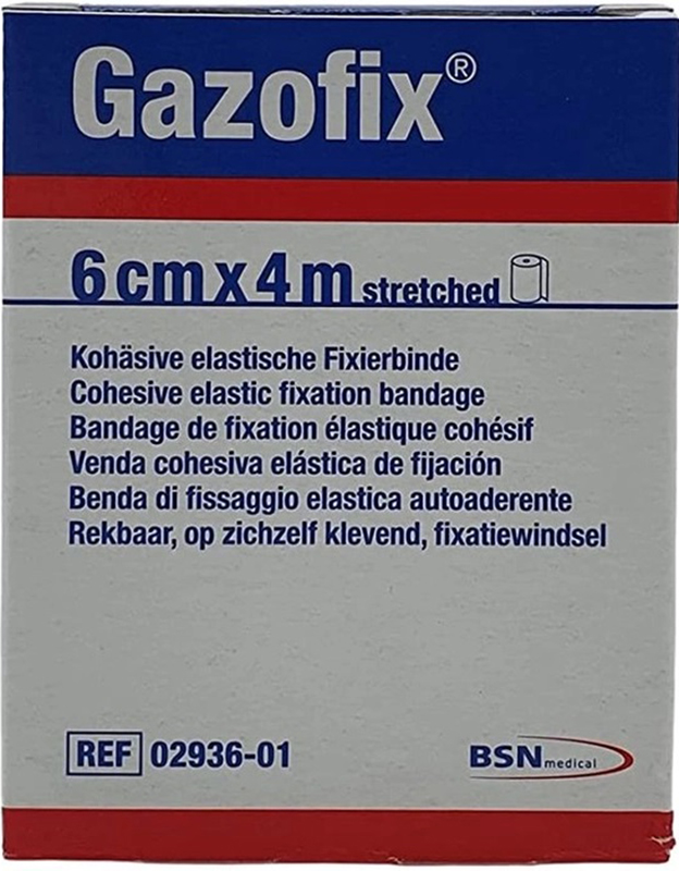 BENDA ELASTICA AUTOADESIVA GAZOFIX 6X400 CM - farmaciabianca.it