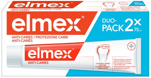ELMEX PROTEZIONE CARIE 2 X 75 ML - farmaciabianca.it