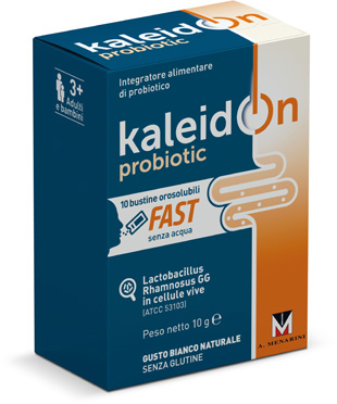 KALEIDON PROBIOTIC FAST BIANCO NATURALE 10 BUSTE OROSOLUBILI - farmaciabianca.it
