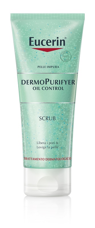 EUCERIN PELLE IMPURA DERMOPURIFYER OIL CONTROL SCRUB 100 ML - farmaciabianca.it